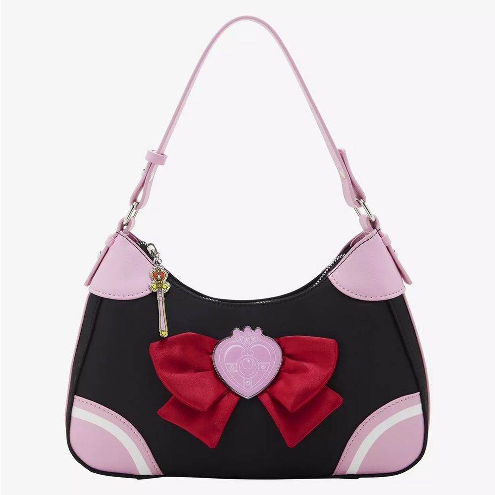 Pretty Guardian Sailor Moon Bow Charm Shoulder Bag Hot Topic